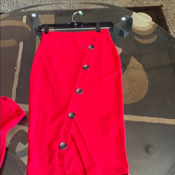 Crop top pencil skirt set - Picture 7 of 8